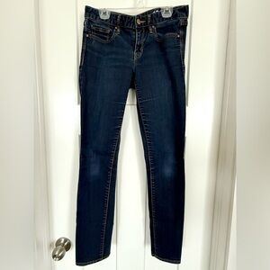Gap 1969 Always Skinny Jeans Women’s Size 27 Dark Wash Denim